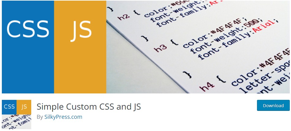 simple custom css js simple custom css js