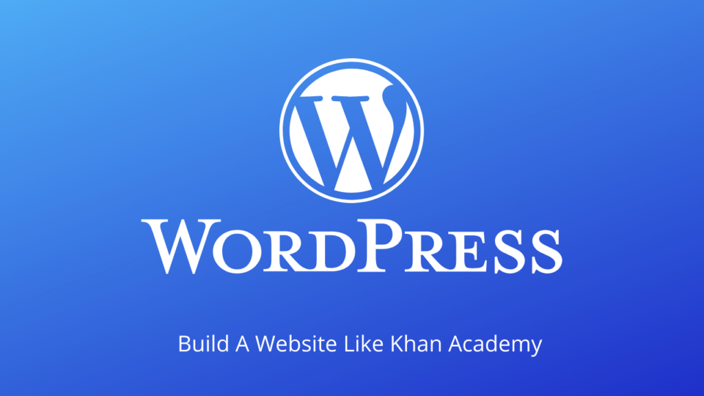 What website builder does Khan Academy use?
