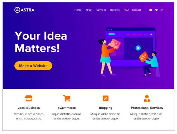 Astra WordPress theme WordPress.org Astra WordPress theme WordPress.org